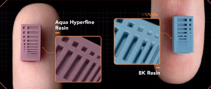 Hyper fine resin vs other resins